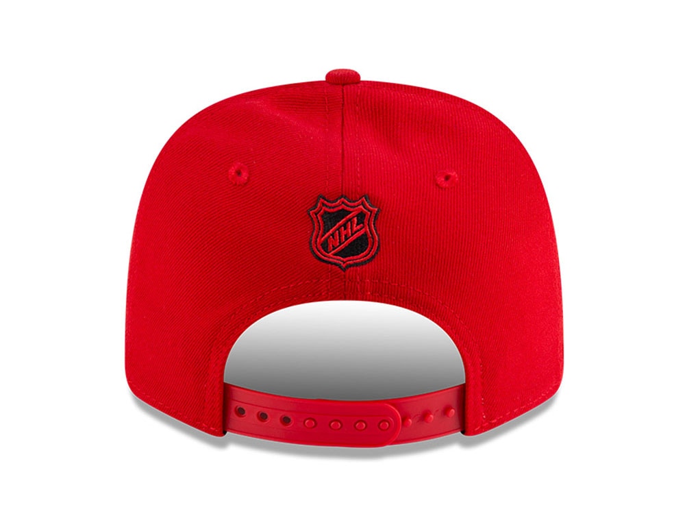 New Era Chicago Blackhawks NHL Team Red 9Seventy Stretch Snapback Casquette