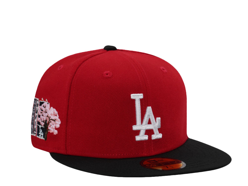 New Era Los Angeles Dodgers Tokyo Series 2025 Scarlett Two Tone Edition 59Fifty Fitted Casquette