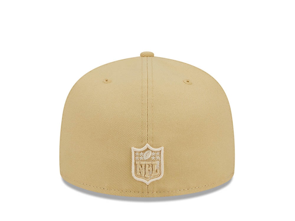 New Era New York Giants Pro Bowl 1986 Raffia Front Vegas Gold Edition 59Fifty Fitted Casquette