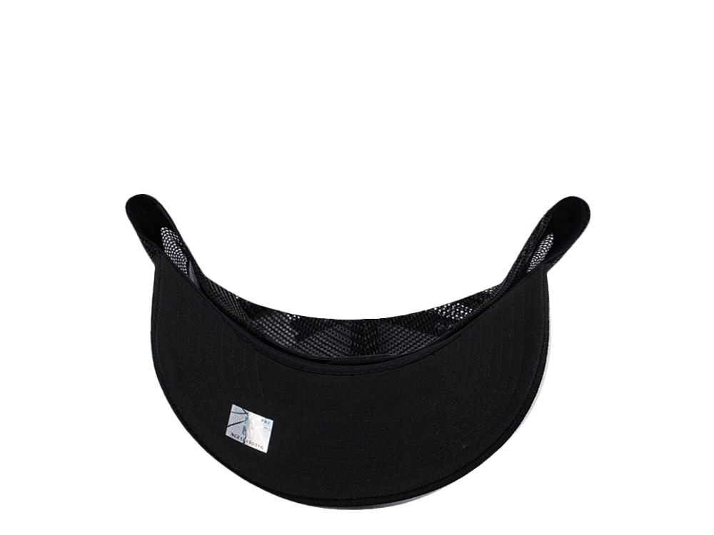 New Era Sacramento Kings Black Prime Edition 9Forty A Frame Trucker Snapback Casquette