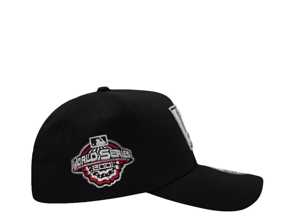 New Era Arizona Diamondbacks World Series 2001 Black Glow Edition 9Forty A Frame Snapback Casquette
