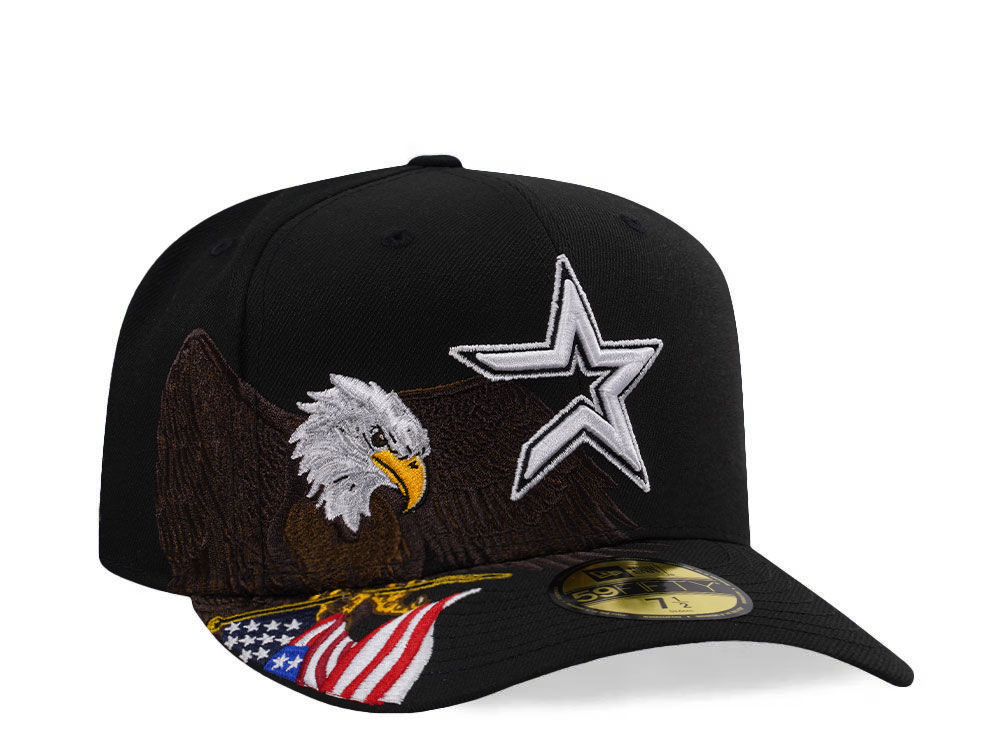 New Era Houston Astros American Eagle Black Edition 59Fifty Fitted Casquette