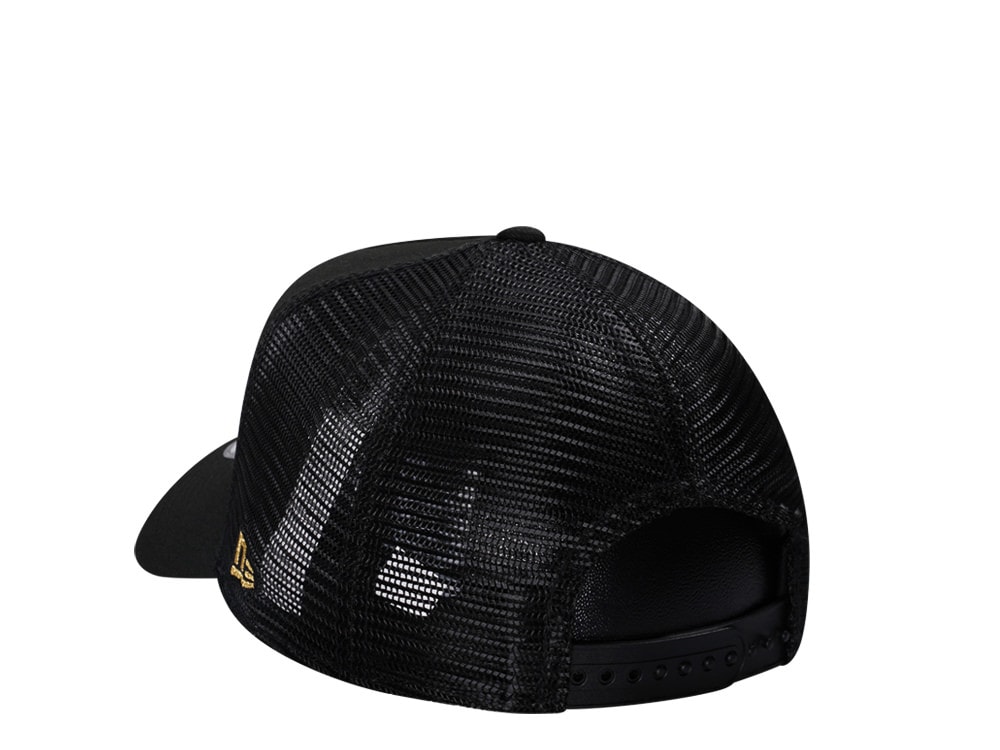New Era New York Yankees Classic Black Trucker A Frame 9Forty Snapback Casquette