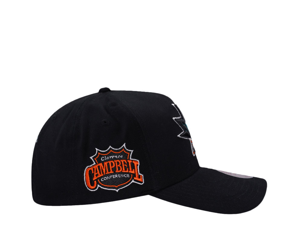 Mitchell & Ness San Jose Sharks Nostalgic 2.0 Pro Crown Snapback Casquette
