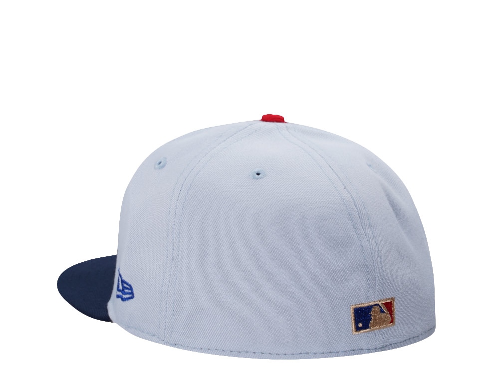 New Era Chicago Cubs Be Alert Mountain Blue Two Tone Edition 59Fifty Fitted Casquette