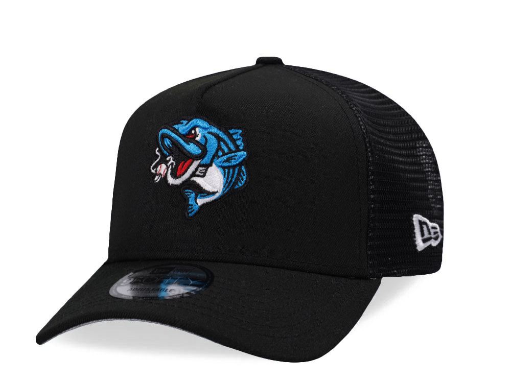 New Era Gwinnett Stripers Classic Black Trucker Edition 9Forty A Frame Snapback Casquette
