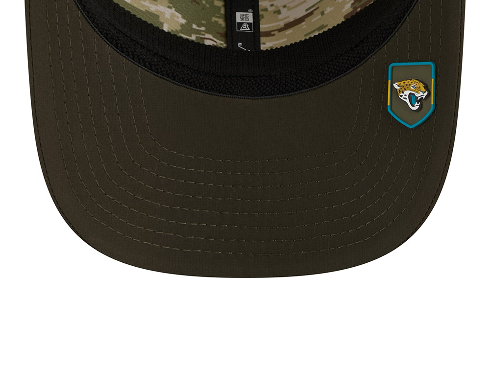New Era Jacksonville Jaguars Salute To Service 2025 9Seventy Snapback Casquette