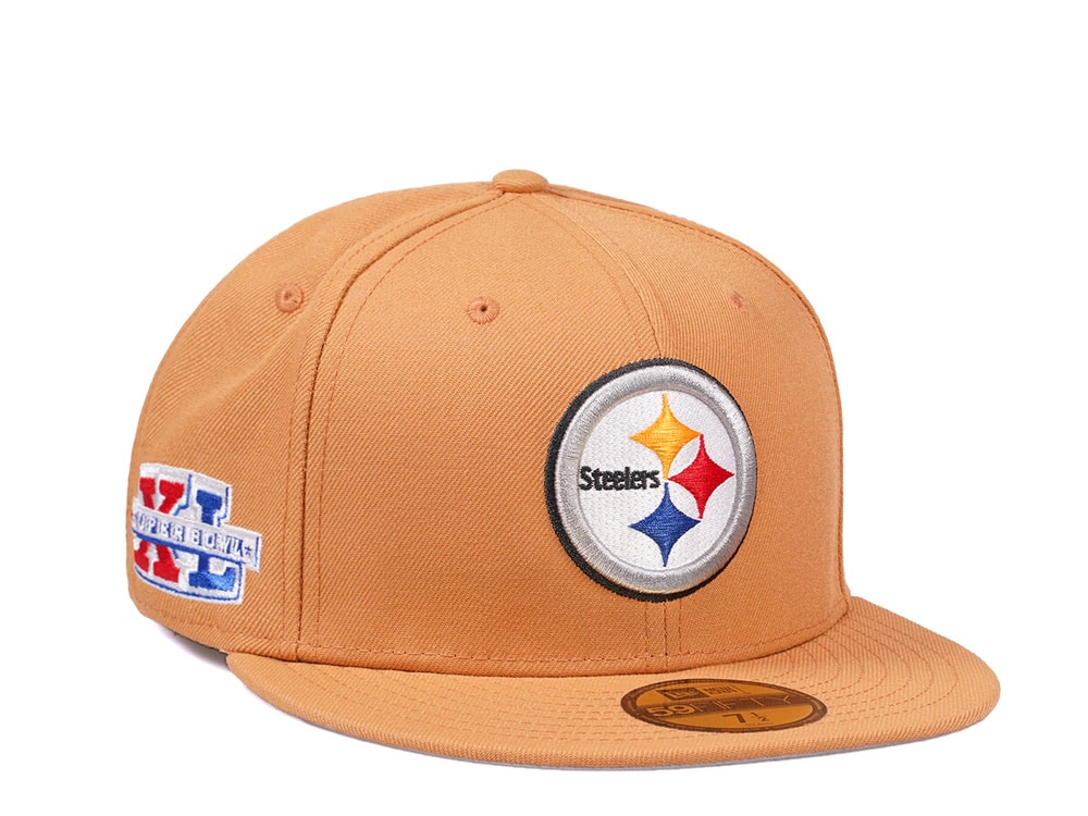 New Era Pittsburgh Steelers Super Bowl XL Golden Memories Collection 59Fifty Fitted Casquette