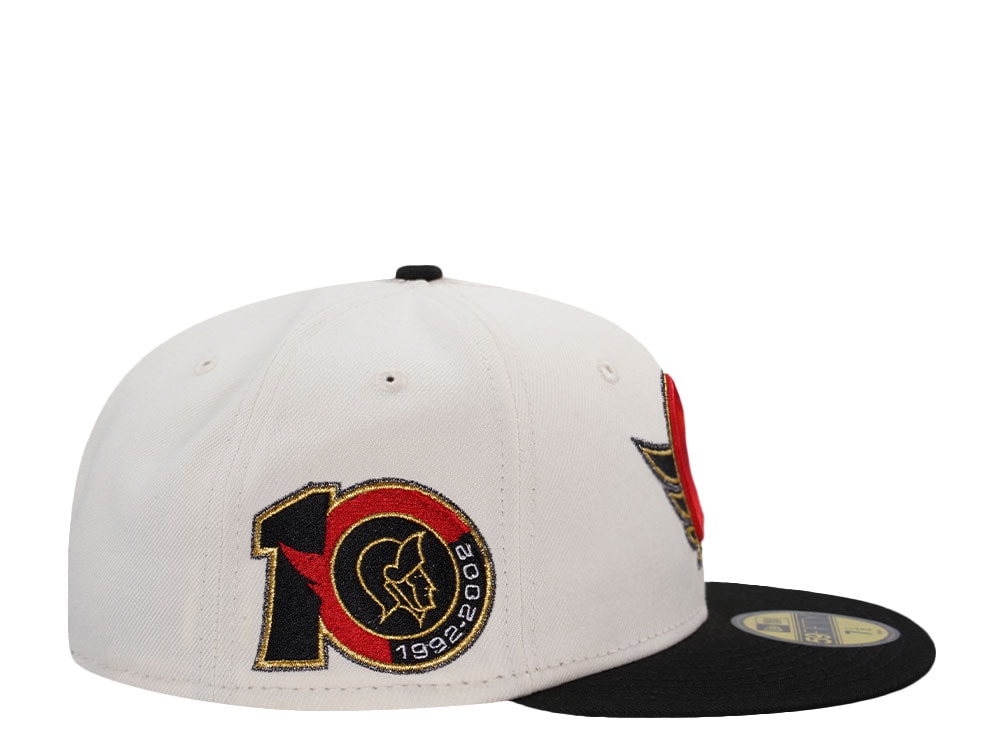 New Era Ottawa Senators 10th Anniversary Chrome Two Tone Edition 59Fifty Fitted Casquette