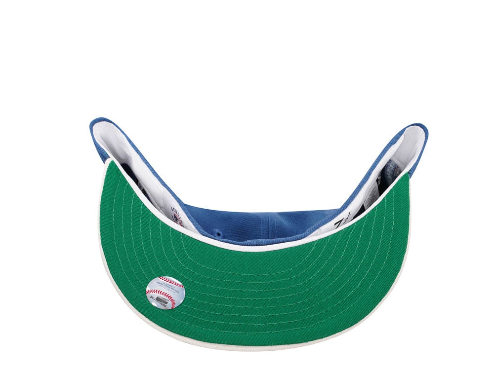 New Era Baltimore Orioles 30th Anniversary Glacier Blue Metallic Two Tone Edition 59Fifty Fitted Casquette