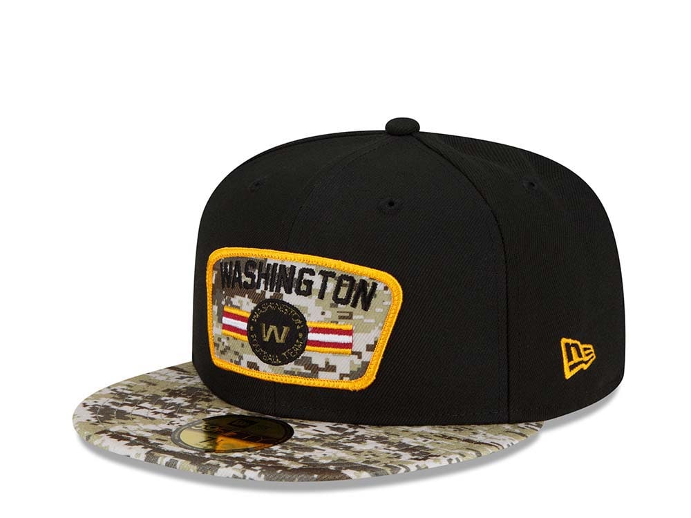 New Era Washington Football Team Salute to Service 21 59Fifty Fitted Casquette
