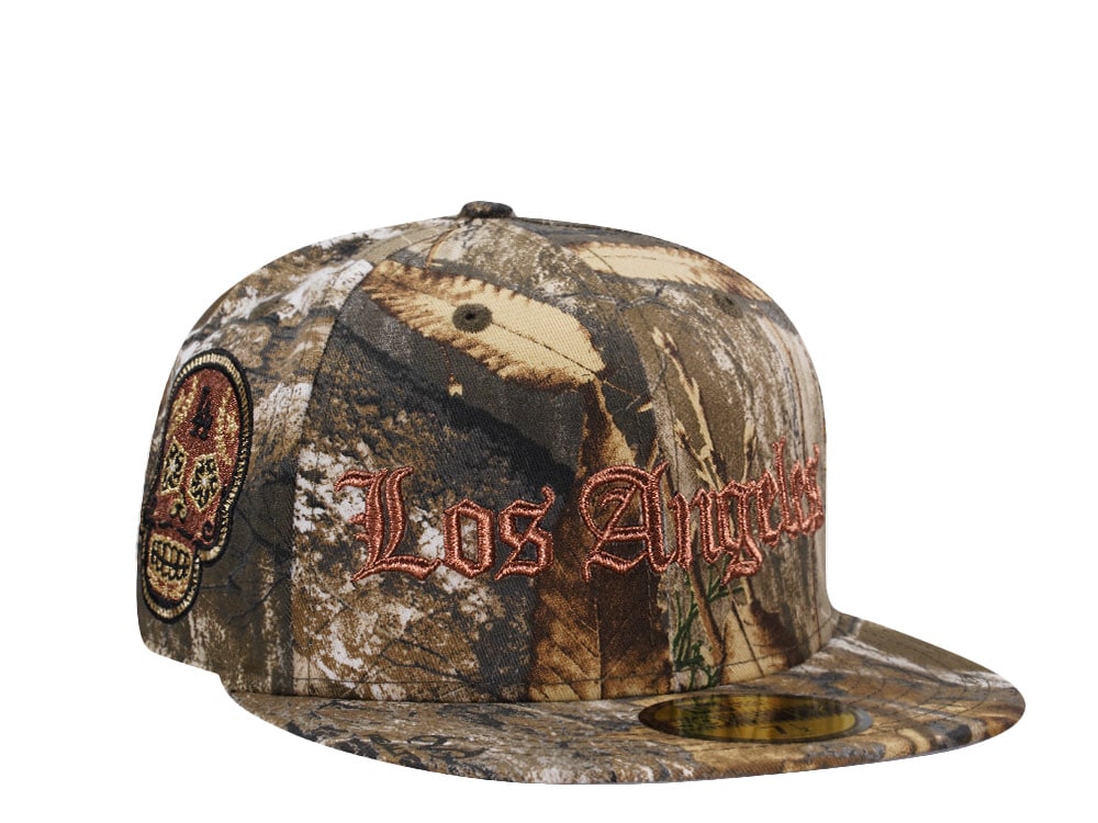 New Era Los Angeles Dodgers Metallic Skull Realtree Prime Edition 59Fifty Fitted Casquette