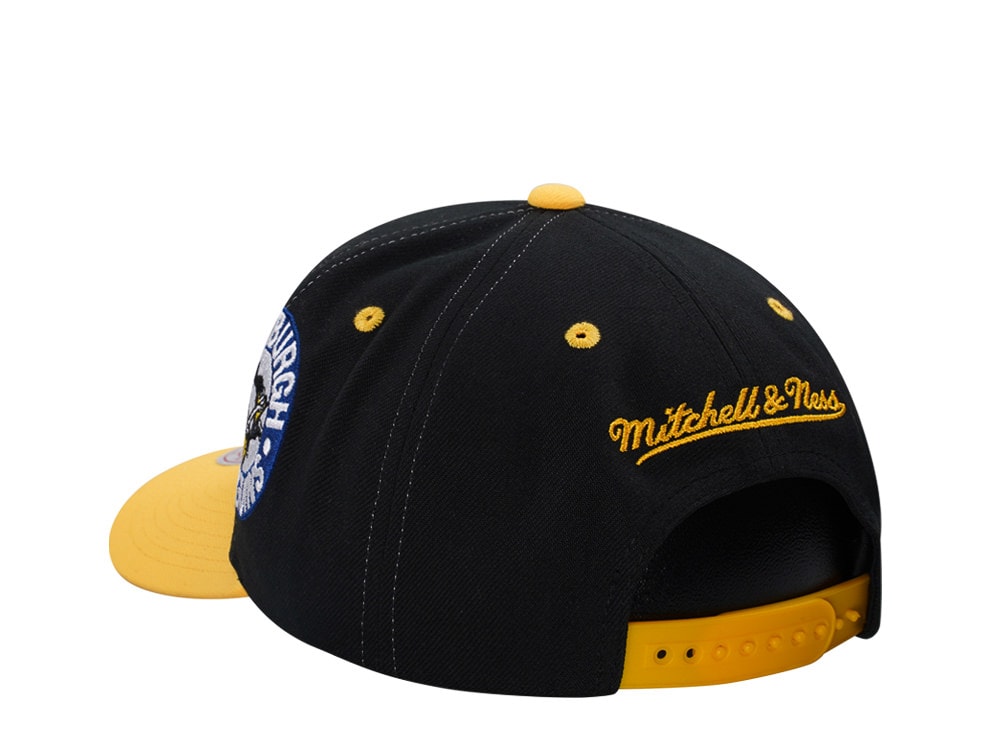 Mitchell & Ness Pittsburgh Penguins Vintage Logo Pro Crown Fit Snapback Casquette