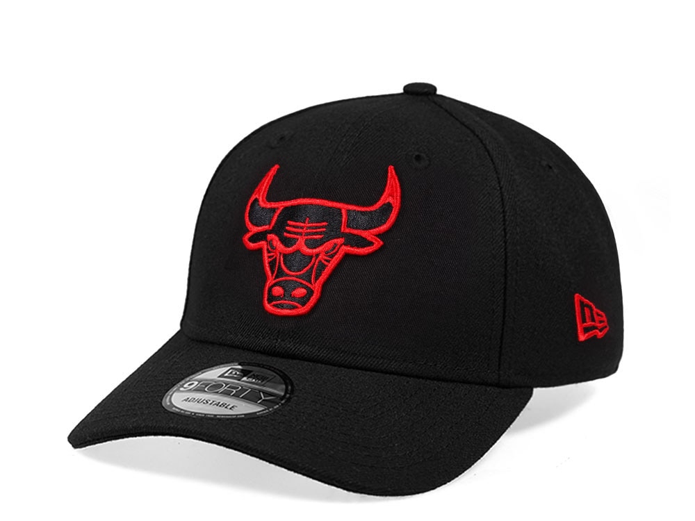 New Era Chicago Bulls Red Horn Edition 9Forty Snapback Casquette