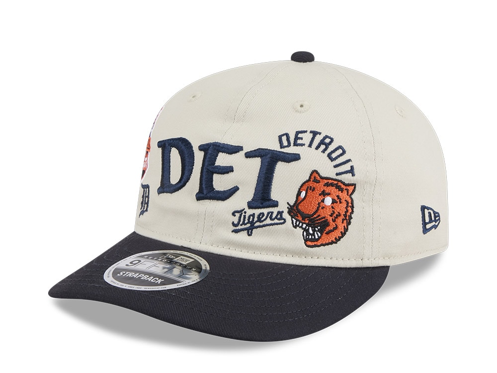 New Era Detroit Tigers Scatter Edition 9Fifty Retro Crown Snapback Casquette