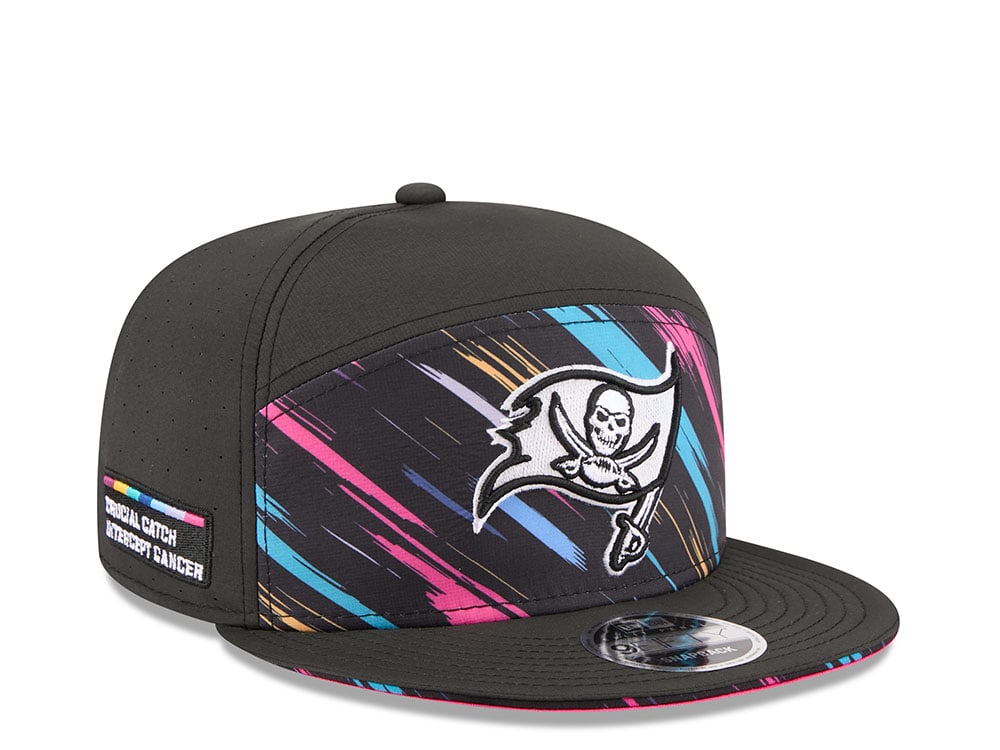 New Era Tampa Bay Buccaneers Crucial Catch 2026 Black Edition 9Fifty Split Panel Snapback Casquette