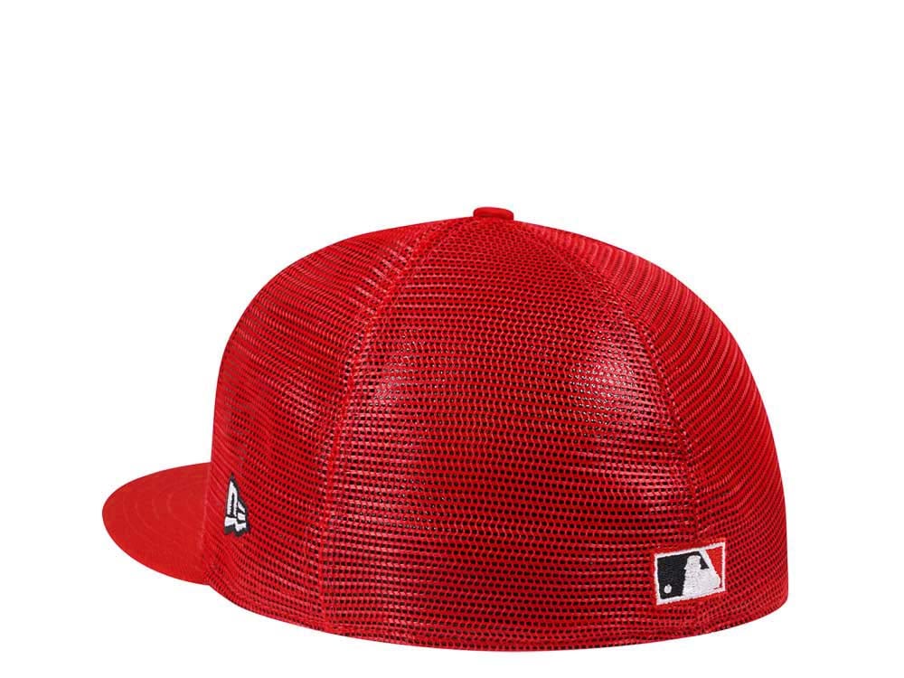 New Era Cincinnati Reds Trucker Edition 59Fifty Trucker Fitted Casquette