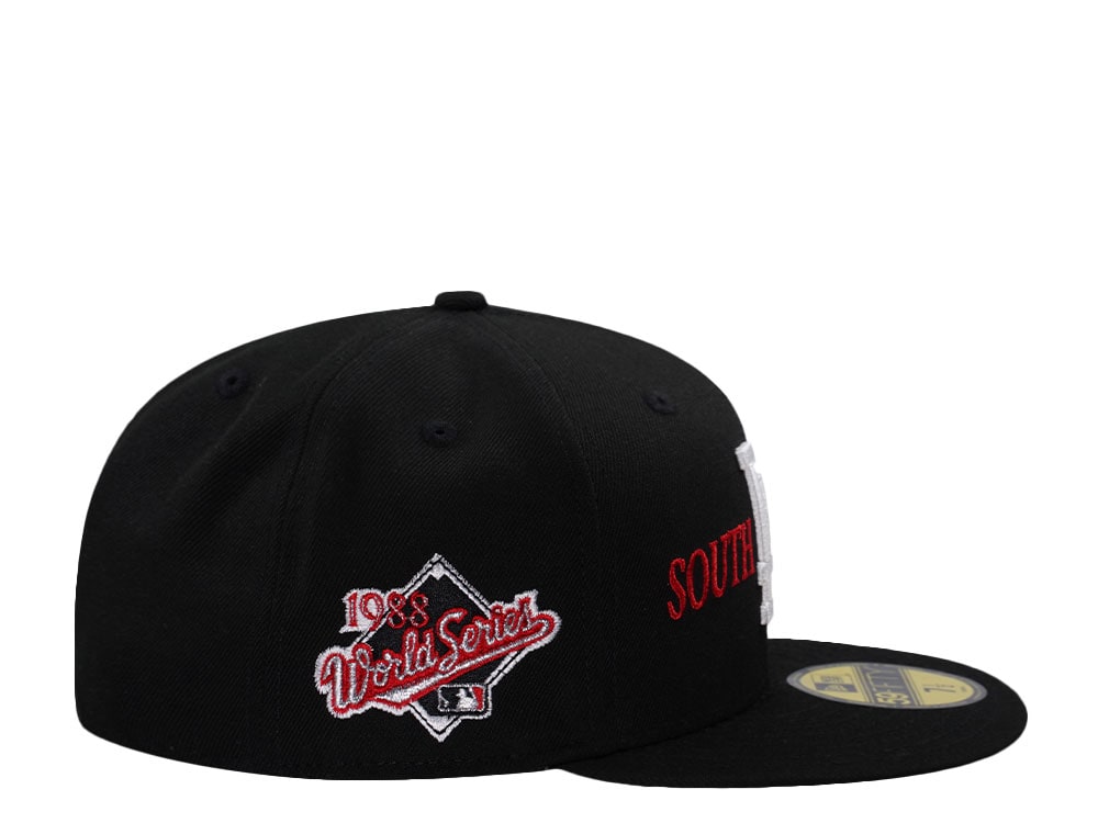 New Era Los Angeles Dodgers World Series 1988 Black Edition 59Fifty Fitted Casquette