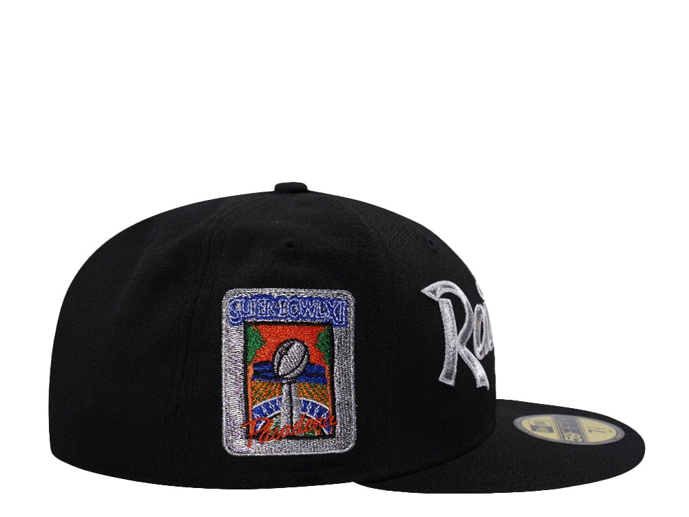 New Era Las Vegas Raiders Super Bowl XI Wool Black Prime Edition 59Fifty Fitted Casquette