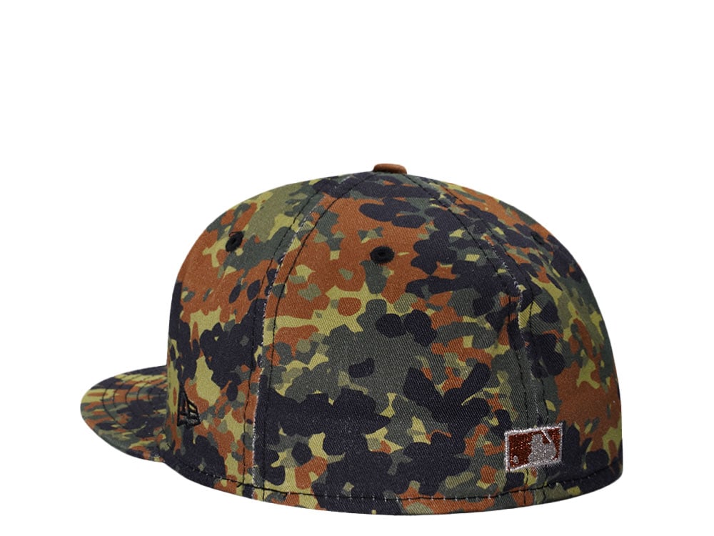 New Era Oakland Athletics 40 Years Flecktarn Copper Edition 59Fifty Fitted Casquette