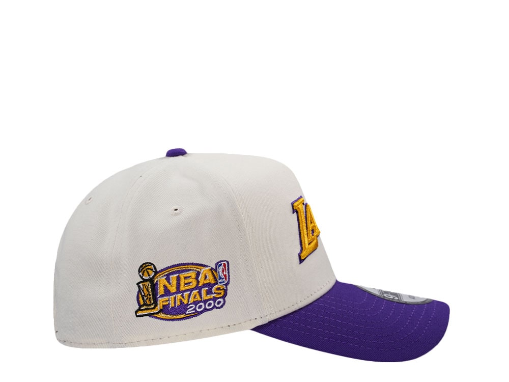 New Era Los Angeles Lakers NBA Finals 2000 Two Tone Edition 9Forty A Frame Snapback Casquette