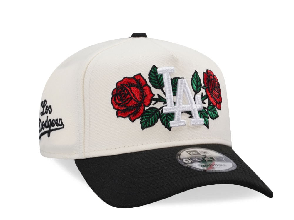 New Era Los Angeles Dodgers Rose White Two Tone Edition 9Forty A Frame Snapback Casquette