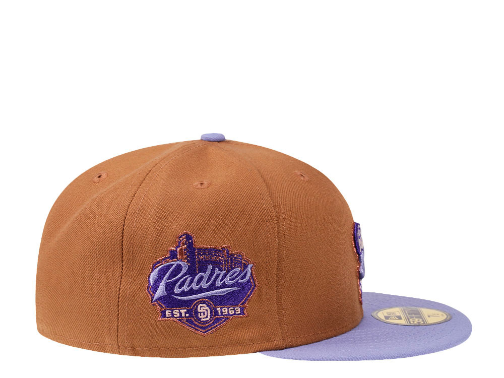 New Era San Diego Padres Uniform Patch Copper Prime Two Tone Edition 59Fifty Fitted Casquette