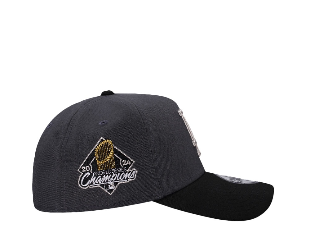 New Era Los Angeles Dodgers World Series 2024 Tarmac Two Tone Edition 9Forty A Frame Snapback Casquette