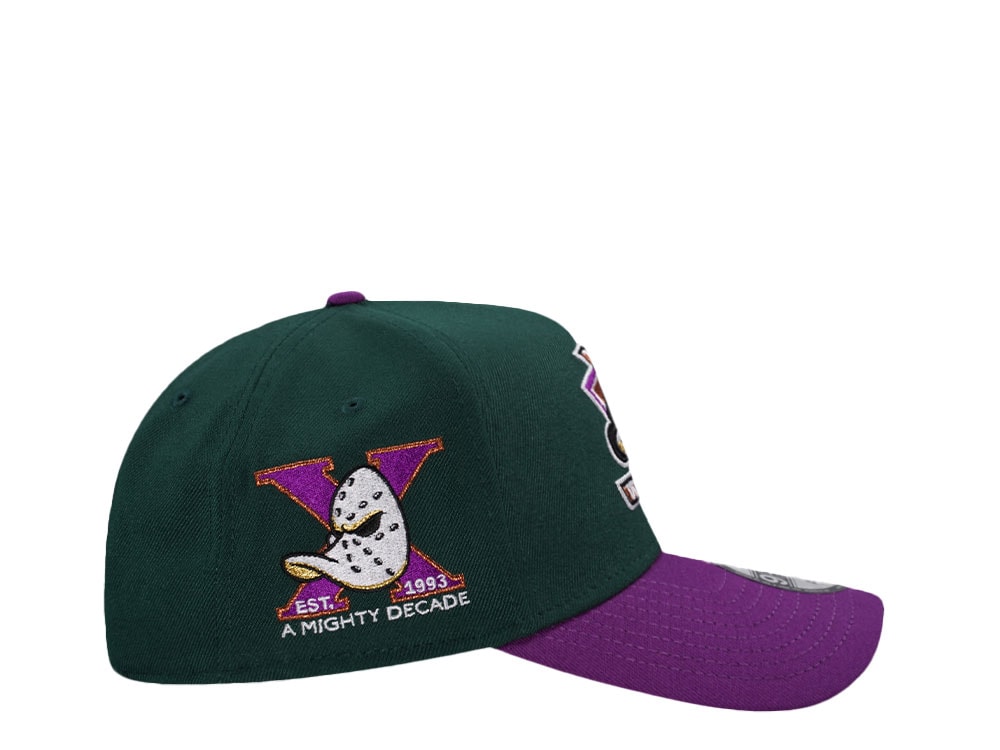 New Era Anaheim Ducks 10th Anniversary Evil Two Tone Edition 9Forty A Frame Snapback Casquette