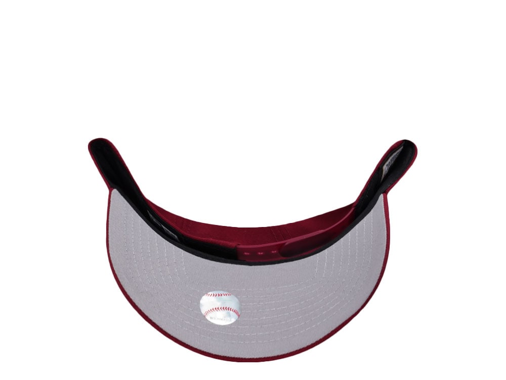 New Era Detroit Tigers Stadium Cardinal Red Prime Edition 9Forty A Frame Snapback Casquette