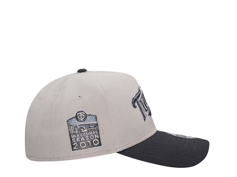 New Era Minnesota Twins Inaugural Season 2010 Metallic Two Tone Edition 9Forty A Frame Snapback Casquette