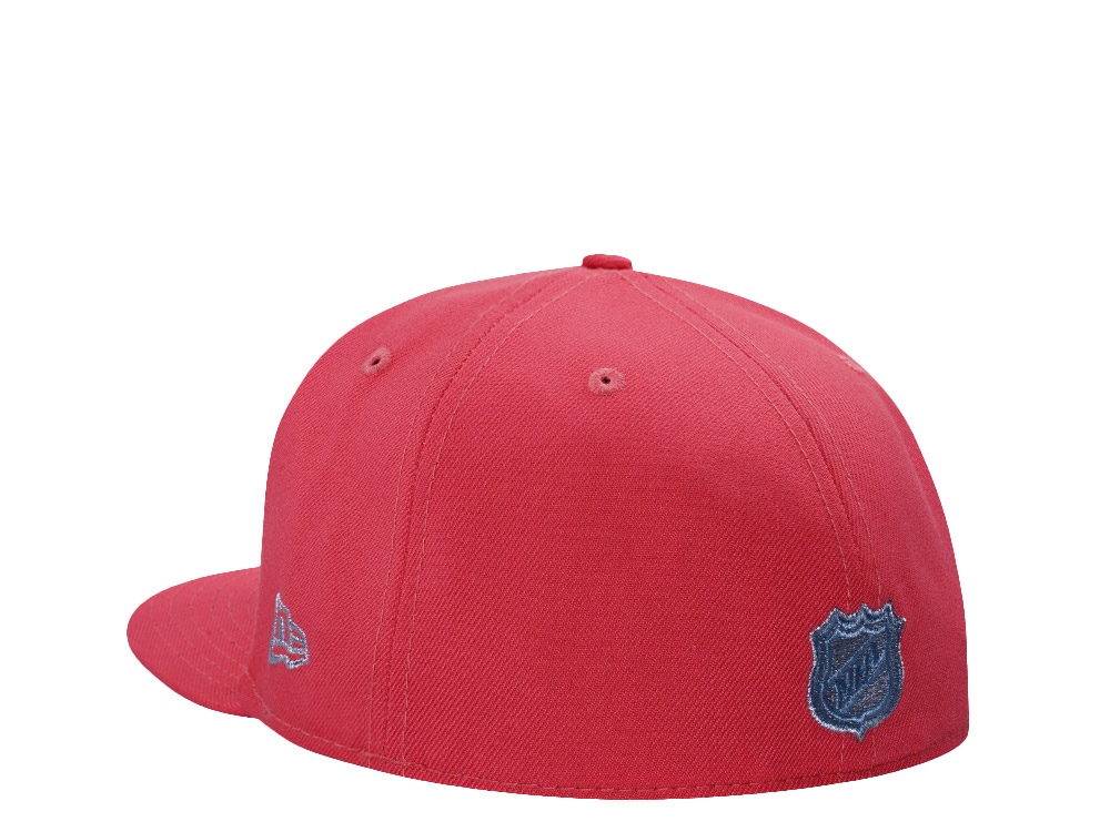 New Era Seattle Kraken Winter Classic Coral Prime Edition 59Fifty Fitted Casquette