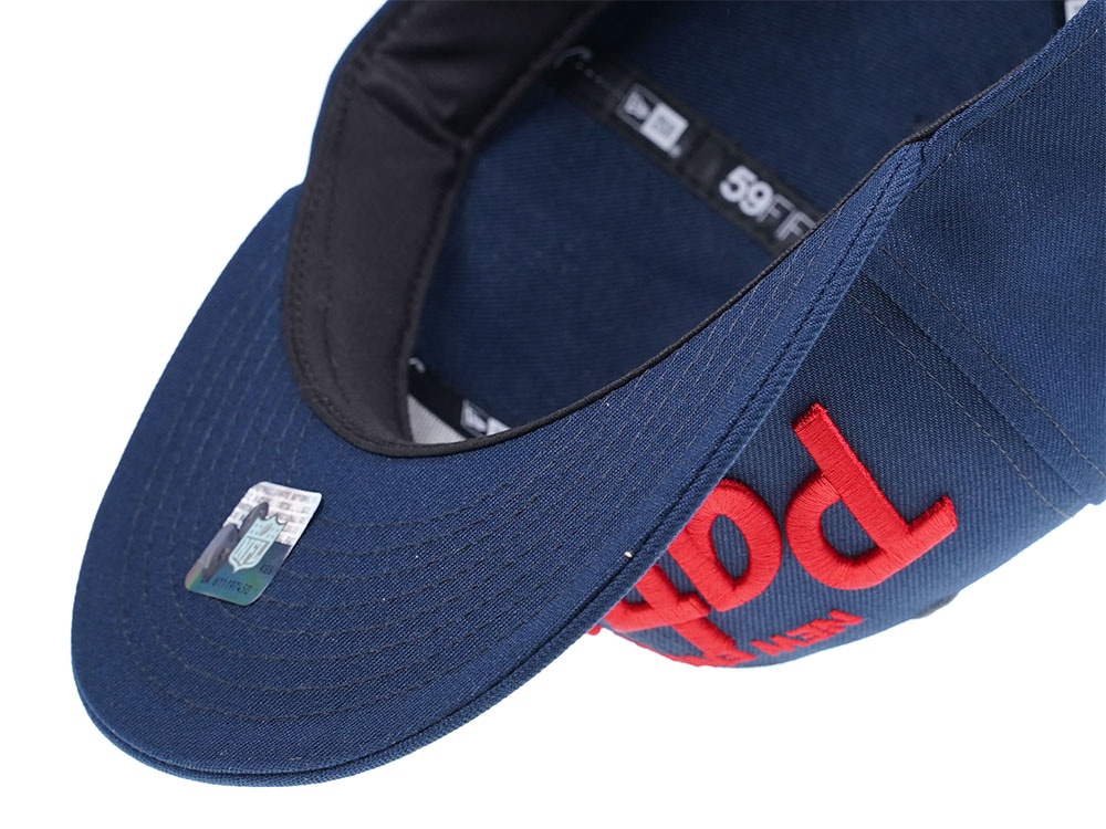 New Era New England Patriots Red Script Edition 59Fifty Fitted Casquette