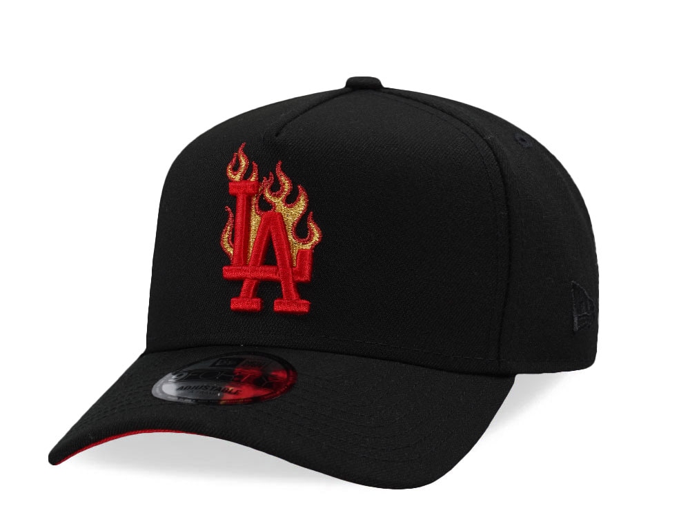 New Era Los Angeles Dodgers Flame Red Prime Edition 9Forty A Frame Snapback Casquette