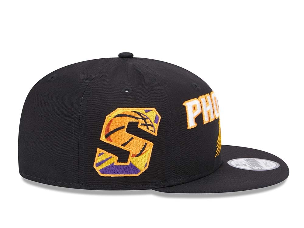 New Era Phoenix Suns NBA Patch Black Edition 9Fifty Snapback Casquette