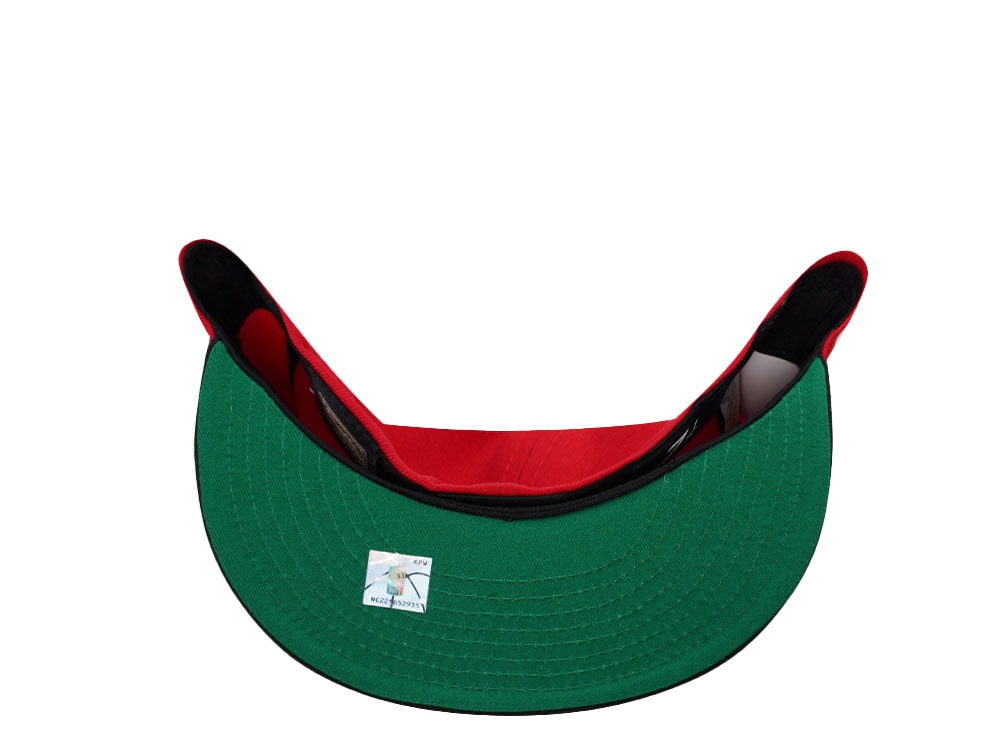 New Era Chicago Bulls NBA Champions 1996 Red Throwback Edition 59Fifty Fitted Casquette