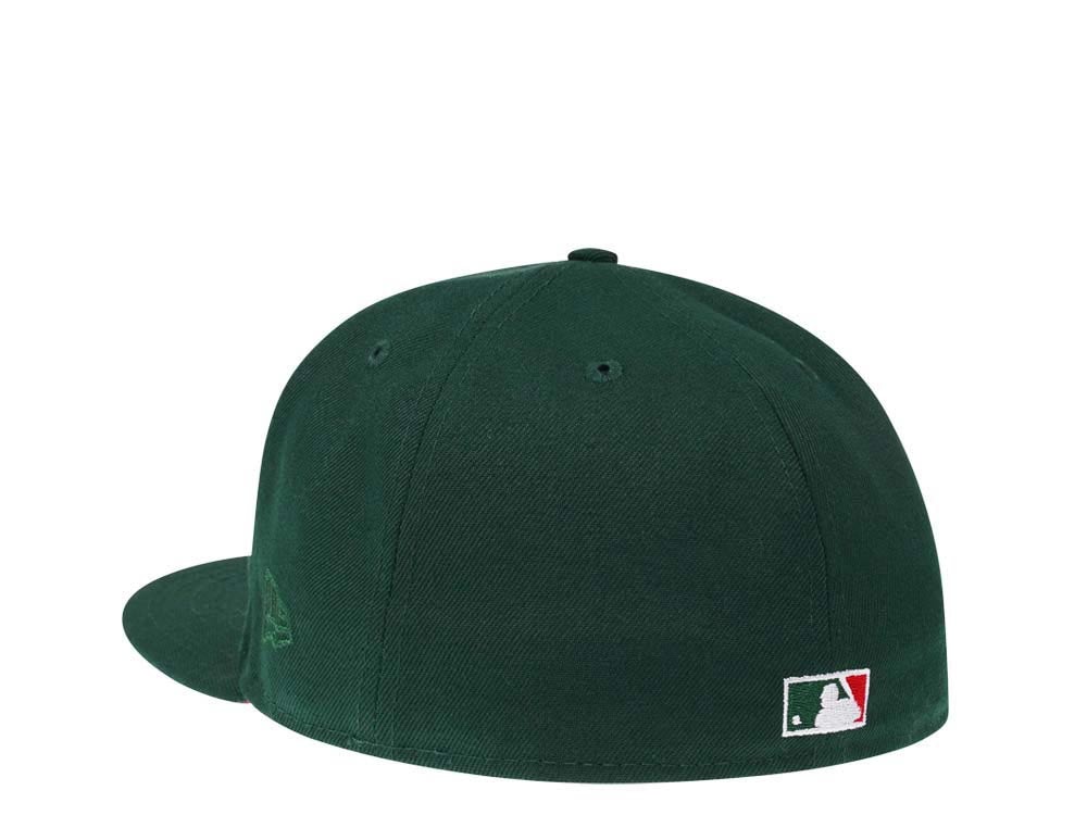 New Era Cincinnati Reds Big Red Machine Green and Red Edition 59Fifty Fitted Casquette