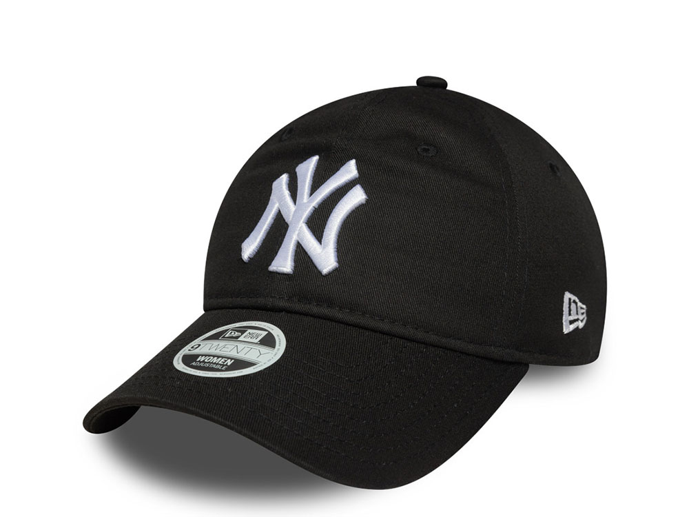 New Era New York Yankees  League Essential Black Womens 9Twenty Strapback Casquette
