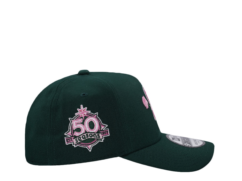 New Era Seattle Mariners 50th Anniversary Dark Green Prime Edition 9Forty A Frame Snapback Casquette