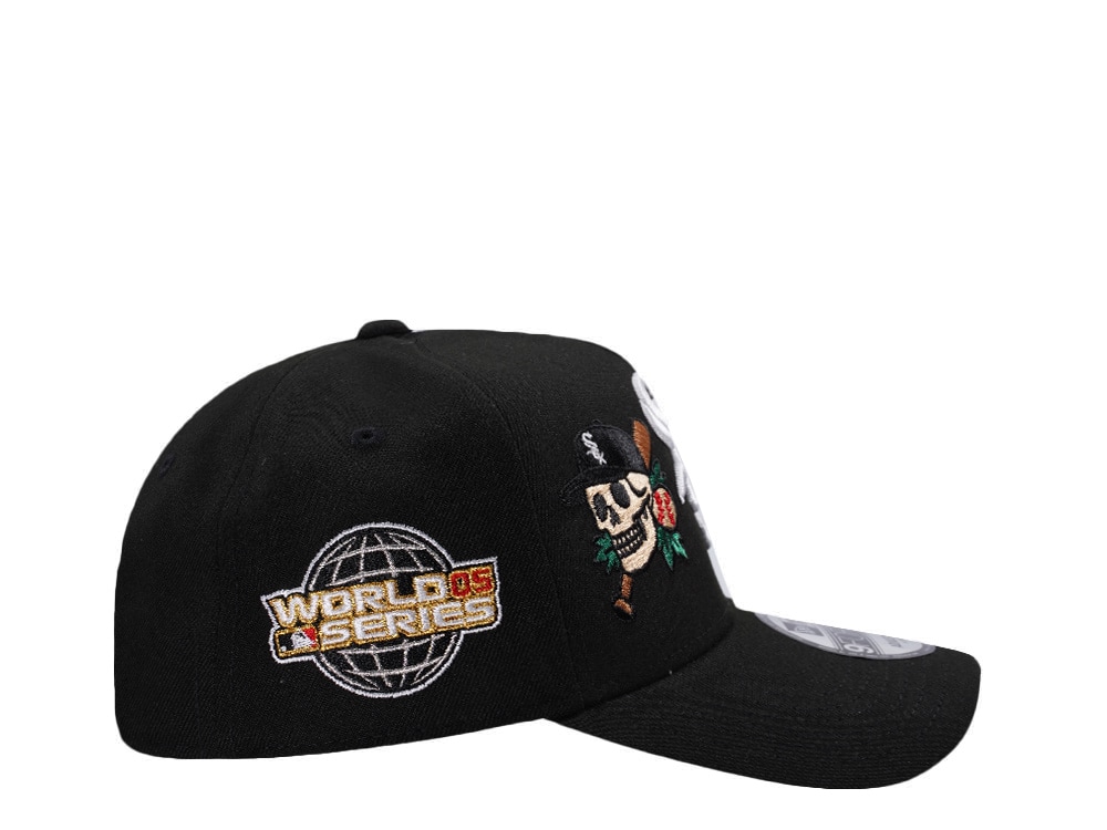 New Era Chicago White Sox World Series 2005 Tattoo Black Prime Edition 9Forty A Frame Snapback Casquette