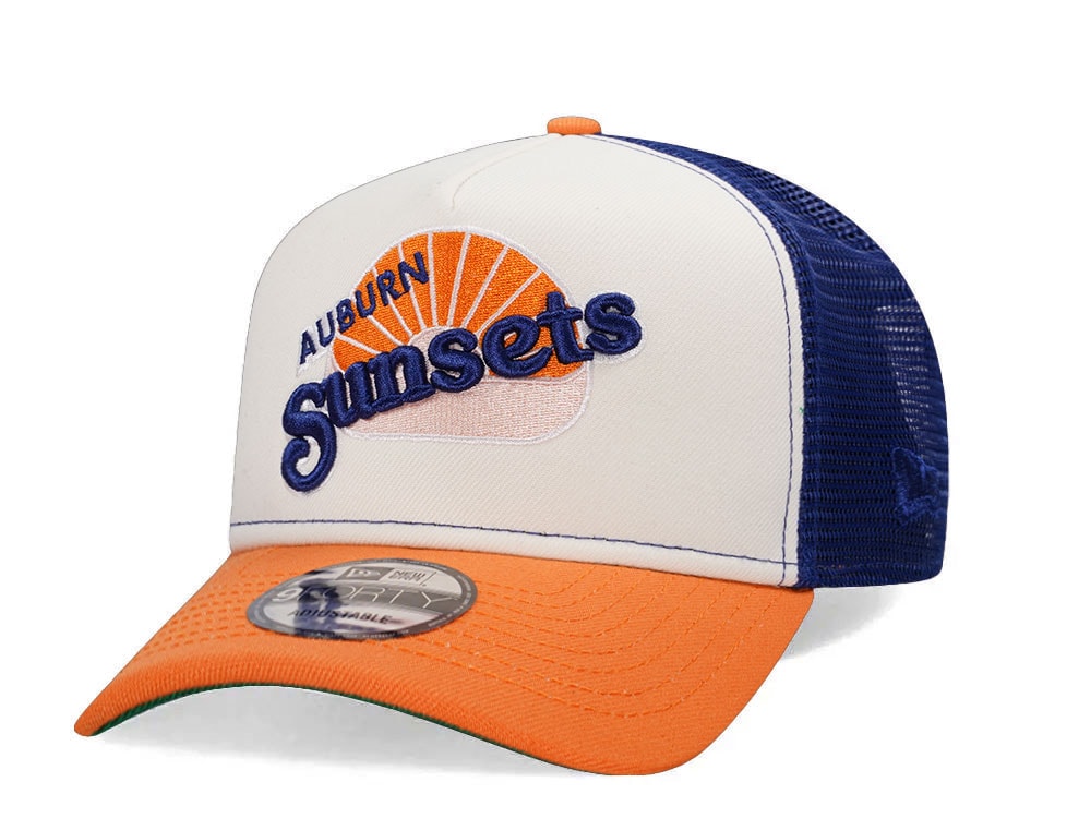 New Era Auburn Sunsets Foam Trucker 9Forty A Frame Snapback Casquette