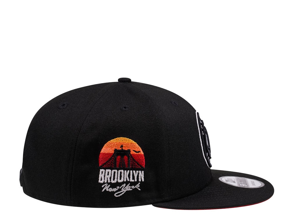 New Era Brooklyn Nets Home Badge Edition 9Fifty Snapback Casquette
