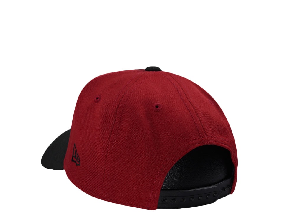 New Era New York Mets World Series Champions 1986 Red Two Tone Edition 9Forty A Frame Snapback Casquette