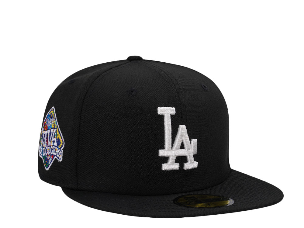 New Era Los Angeles Dodgers Viva LA Black Throwback Edition 59Fifty Fitted Casquette