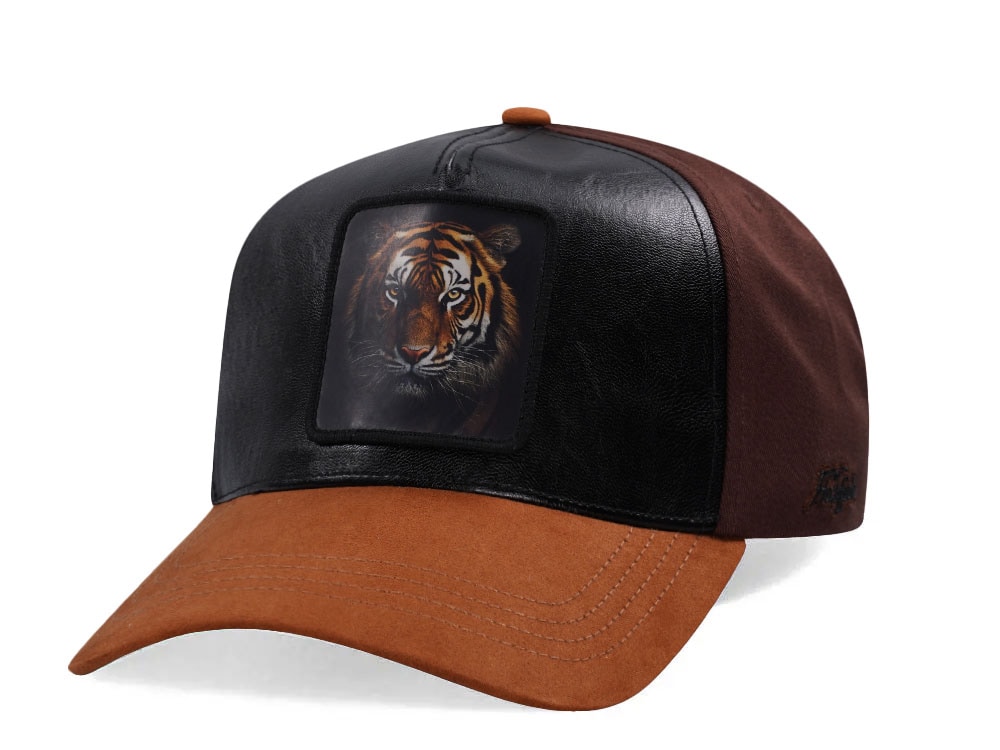 Hatfield Royal Tiger Black Brown Snapback Casquette