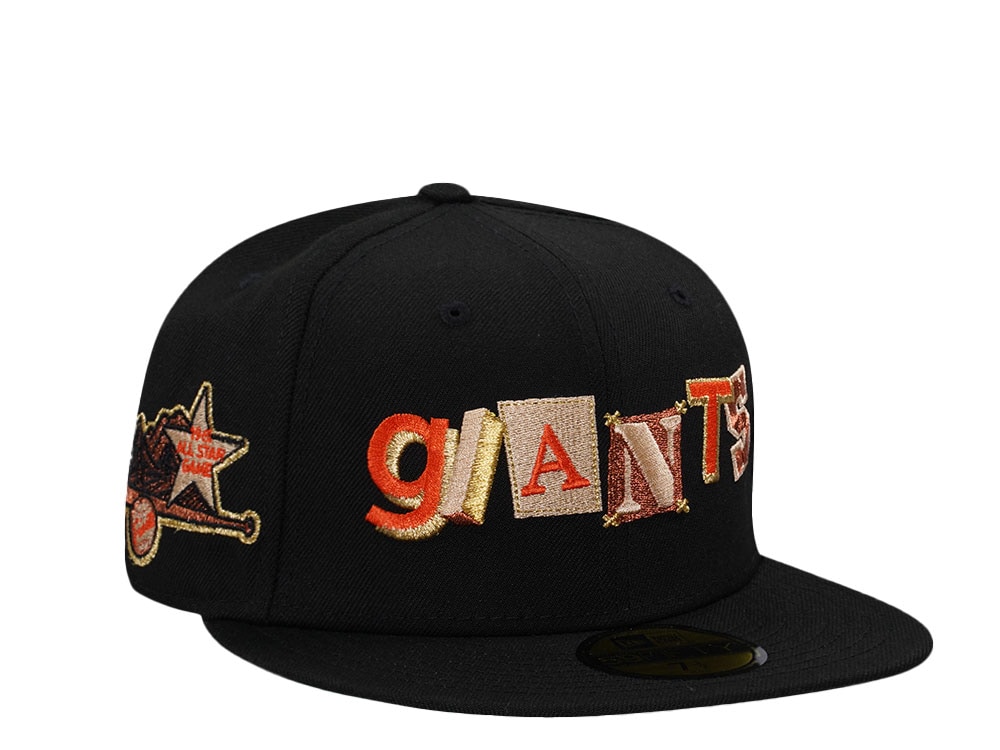 New Era San Francisco Giants All Star Game 1961 Black Prime Edition 59Fifty Fitted Casquette