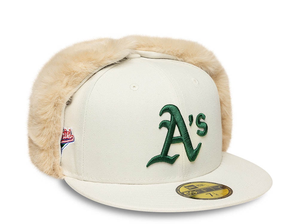 New Era Oakland Athletics World Series 1989 Ivory Prime Edition 59Fifty Dogear Fitted Casquette