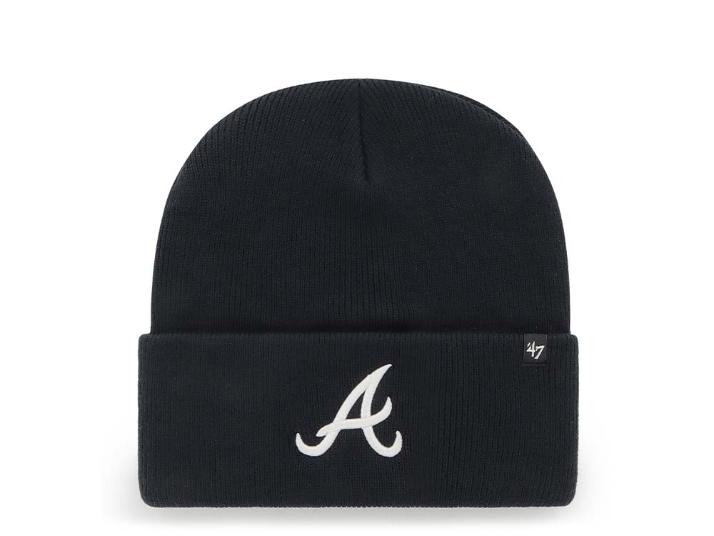 47Brand Atlanta Braves Navy Haymaker Cuff Chapeaux
