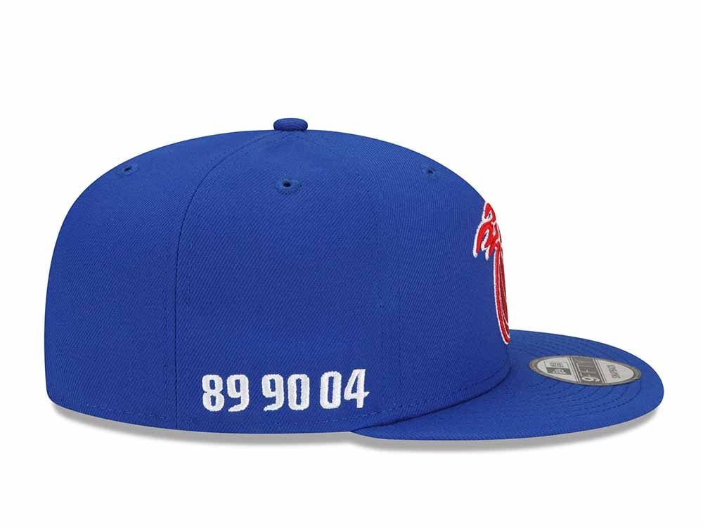 New Era Detroit Pistons NBA City Edition 21-22 Alternate 9Fifty Snapback Casquette