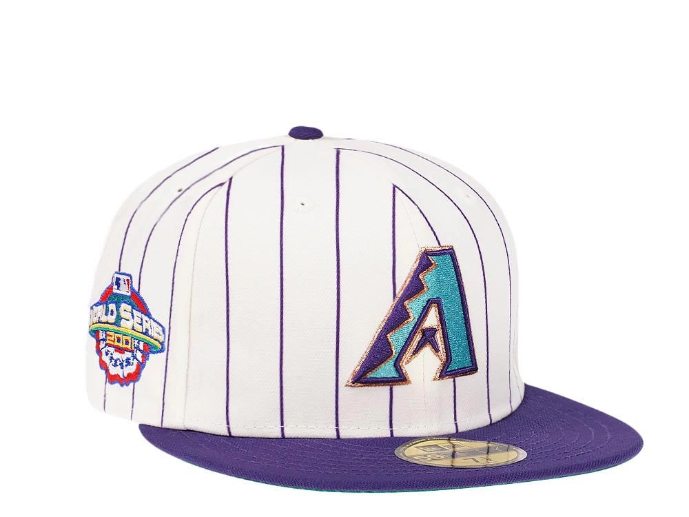 New Era Arizona Diamondbacks World Series 2001 Pinstripe Heroes Elite Edition 59Fifty Fitted Casquette